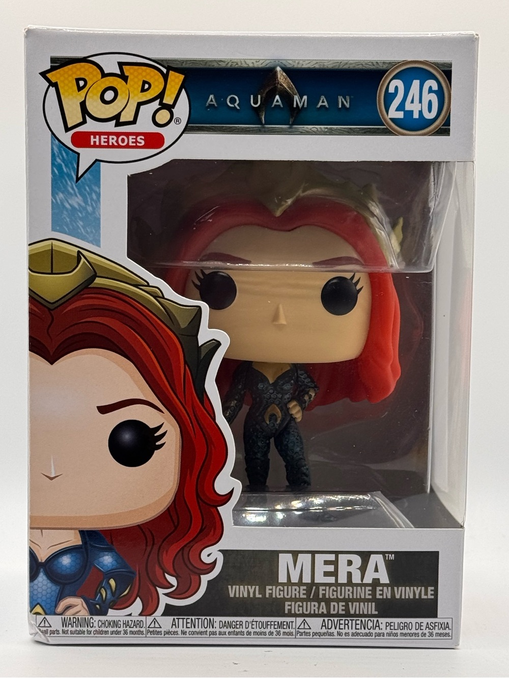 NWT Funko Pop Heroes Aquaman Mera (246)